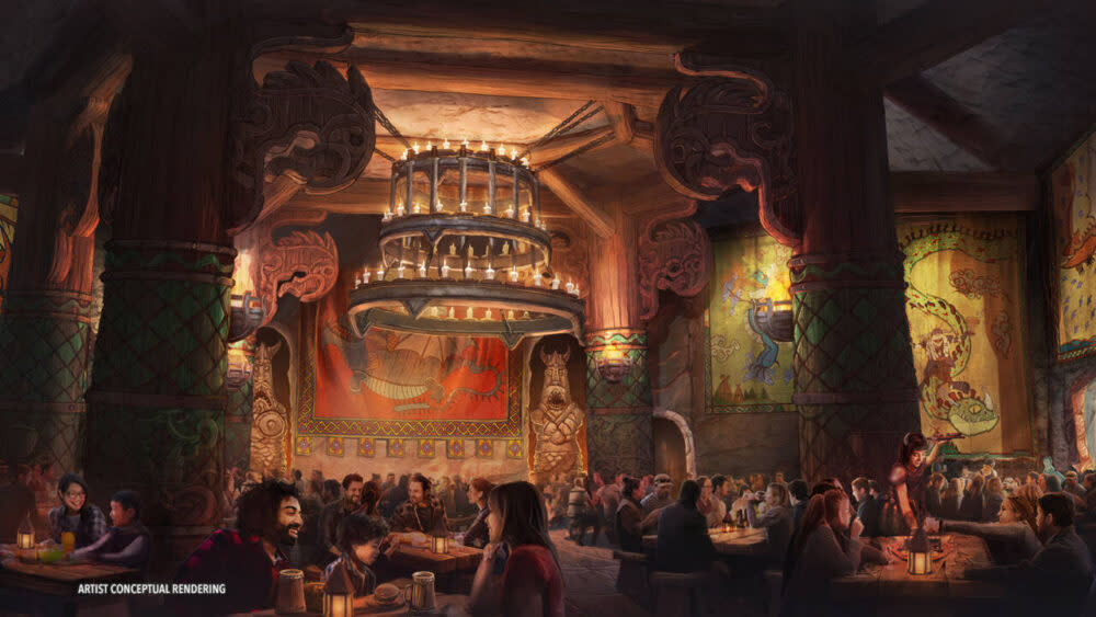 Mead Hall Epic Universe Isle of Berk