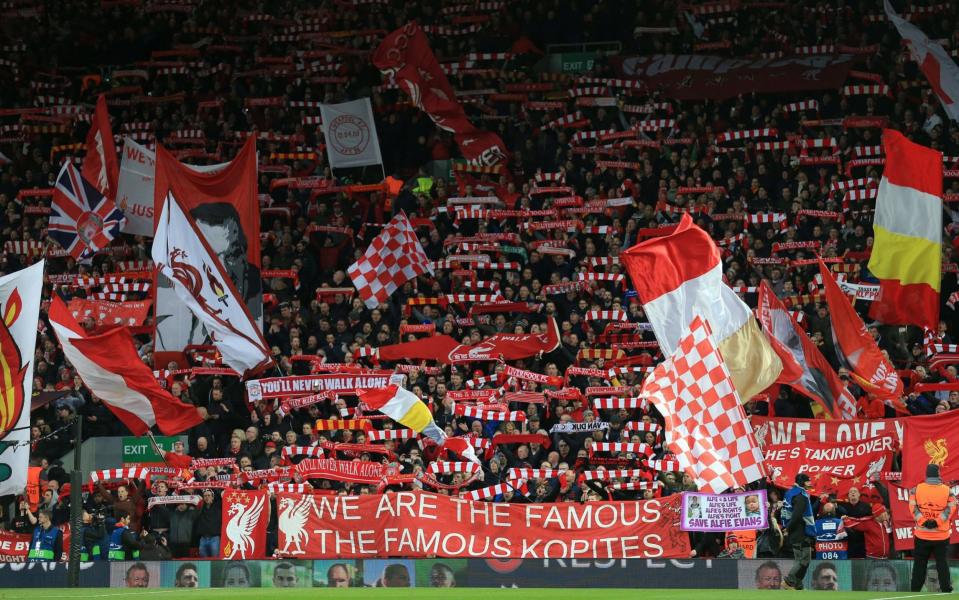 Liverpool fans will generate a deeply emotional, intense atmosphere at Anfield for the visit of Roma in the Champions League semi-final on Tuesday night  - Offside