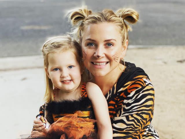 Jessica Capshaw Instagram Jessica Capshaw poses with her daughter Josephine Kate Gavigan.