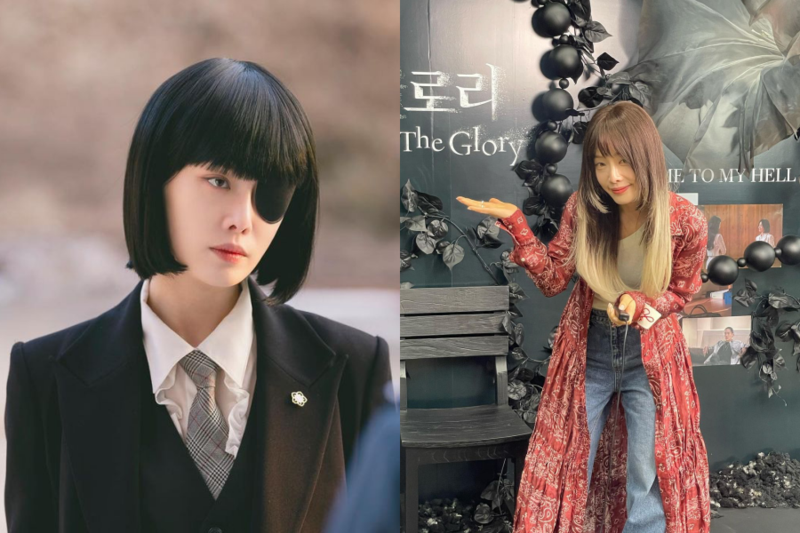 在韓劇《黑暗榮耀》中飾演霸凌吸毒女的演員金赫拉，近日遭爆學生時期真的是霸凌加害者。（翻攝自金赫拉IG）