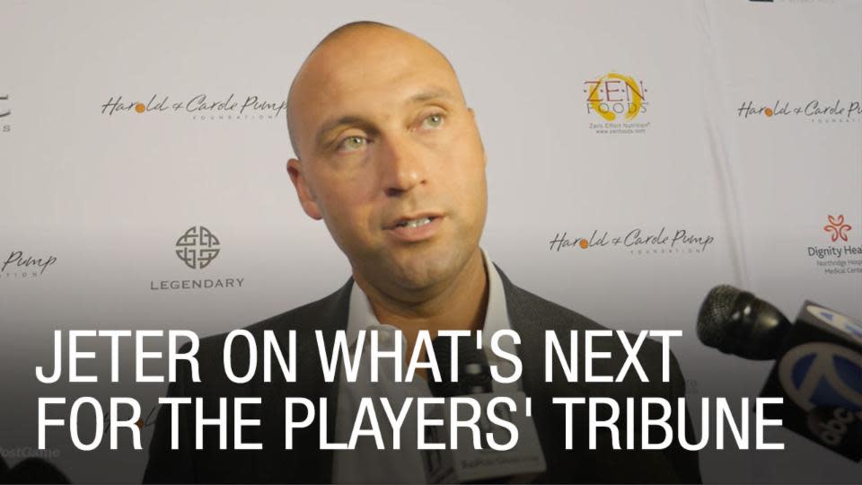 Jeter on What's Next for The Players' Tribune