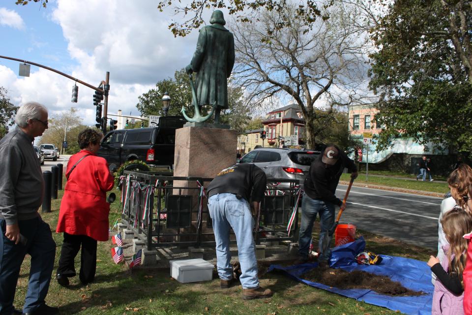 Festa Italiana 2023 marked the 70th anniversary of Newport's Columbus statue going up by burying a time capsule.