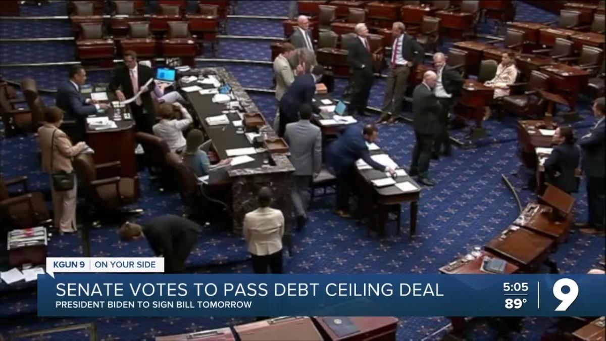Senate votes to pass debt ceiling deal