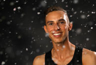 <p>Rippon poses for a portrait during the Team USA Media Summit ahead of the PyeongChang 2018 Olympic Winter Games. </p>