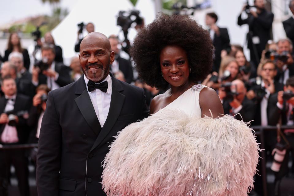 Julius Tennon and Viola Davis