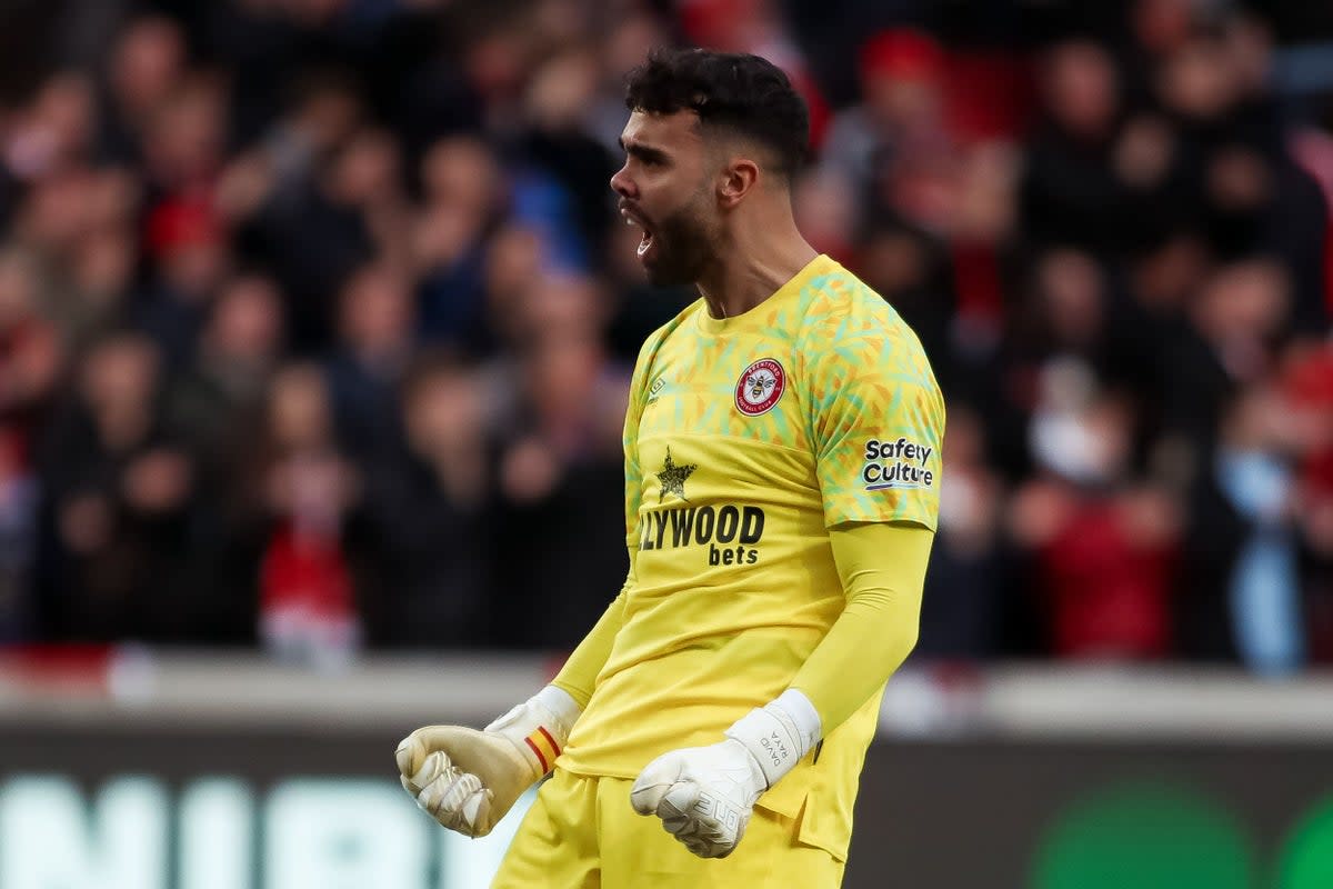 Brentford goalkeeper David Raya turned down a new deal last month. (Rhianna Chadwick/PA) (PA Wire)