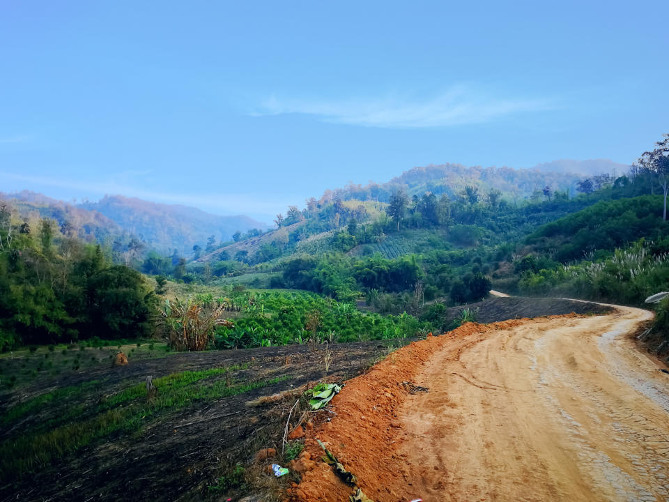 Promete grandes paisajes, pero la ruta Ho Chi Min no está del todo pavimentada. Foto: Getty Images