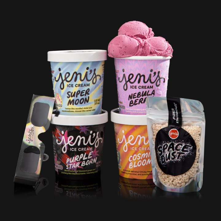 <em>Jeni’s Splendid Ice Creams Punk Stargonaut Collection (Photo: Jeni’s) </em>