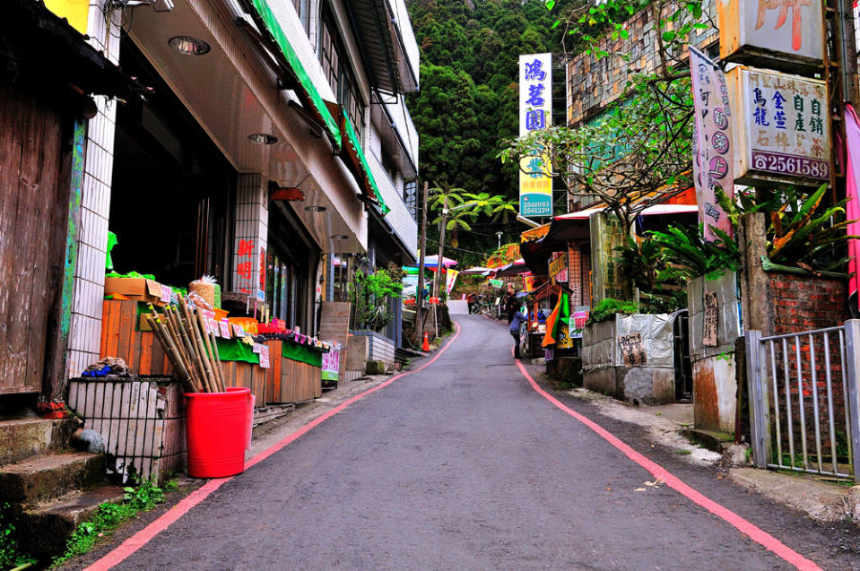 奮起湖老街為商家最早的聚集地，也是台灣最高的老街。圖/阿里山國家風景區
