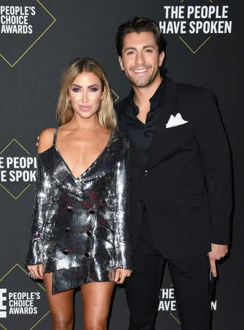 Jon Kopaloff/FilmMagic Kaitlyn Bristowe and Jason Tartick photographed at PEOPLE's Choice Awards event.