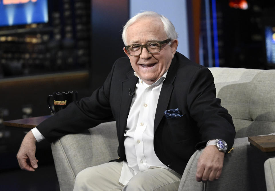 FILE - Actor and comedian Leslie Jordan appears on FOX News Channel's late-night talk show "Gutfeld!" at the FOX News studios on Thursday, July 28, 2022, in New York. Jordan, the Emmy-winning actor whose wry Southern drawl and versatility made him a comedy and drama standout on TV series including “Will & Grace” and “American Horror Story,” has died. He was 67. (Photo by Evan Agostini/Invision/AP, File)