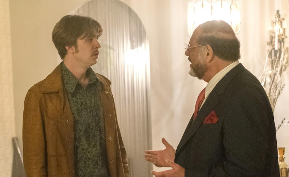 FARGO -- “The Law of Non‐ Contradiction” – Year 3, Episode 3 (Airs May 3, 10:00 pm e/p) Pictured (l-r): Thomas Mann as Thaddeus Mobley, Fred Melamed as Howard Zimmerman (55 Years). CR: Chris Large/FX