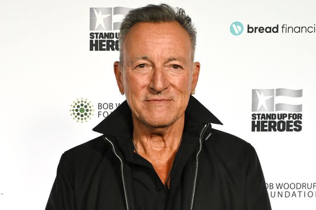 <p>Slaven Vlasic/Getty</p> Bruce Springsteen attends the 17th Annual Stand Up For Heroes Benefit presented by Bob Woodruff Foundation and NY Comedy Festival at David Geffen Hall in New York City in November 2023