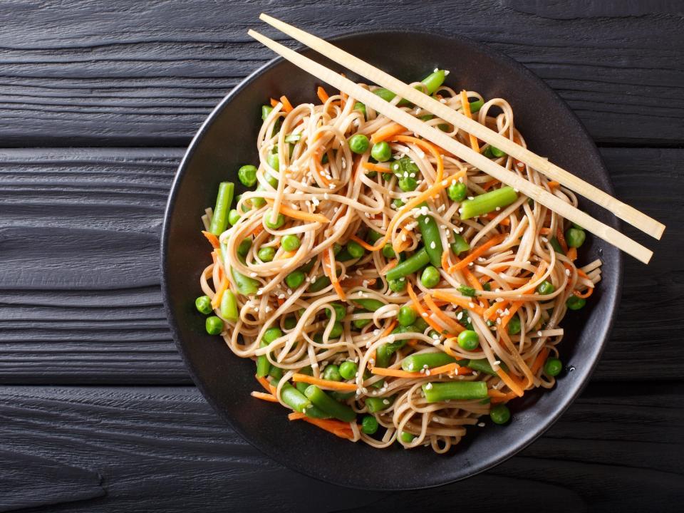 soba noodle salad