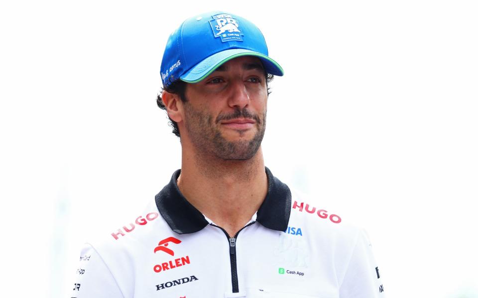 Daniel Ricciardo of Australia and Visa Cash App RB walks in the Paddock prior to the F1 Grand Prix of Japan at Suzuka International Racing Course on April 07, 2024 in Suzuka, Japan.