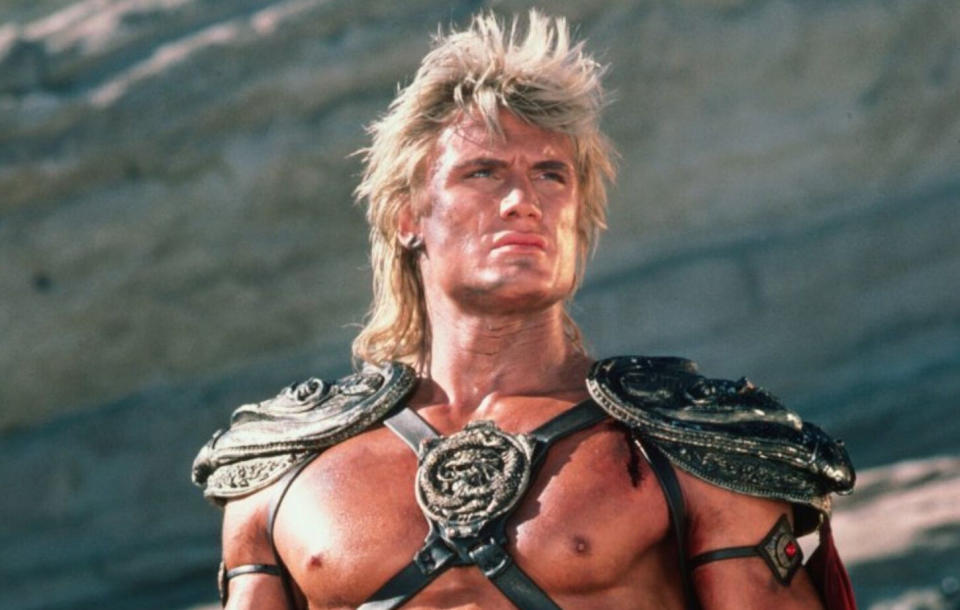 Dolph Lundgren portrayed He-Man in the 1987 movie 'Masters of the Universe'. (Credit: Cannon Films)