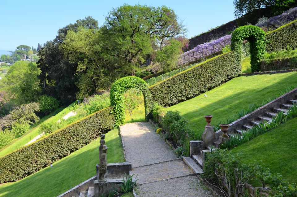 The famous Bardini Garden in Florence, Italy.