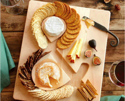 Cheese & Crackers Serving Board Christmas Gift