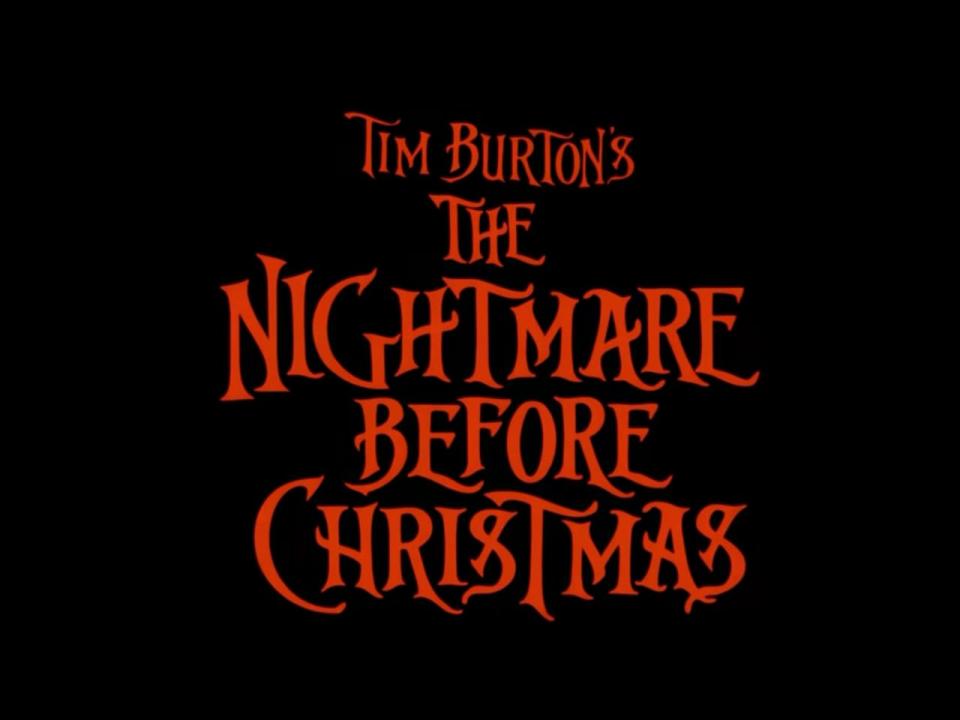 nightmare before christmas