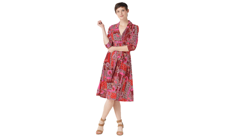 Slim, trim and wear it on a whim! This cutie by Isaac Mizrahi is 46 percent off! (Photo: QVC)