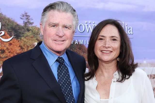 <p>Todd Williamson/Getty</p> Treat Williams and wife Pam Van Sant