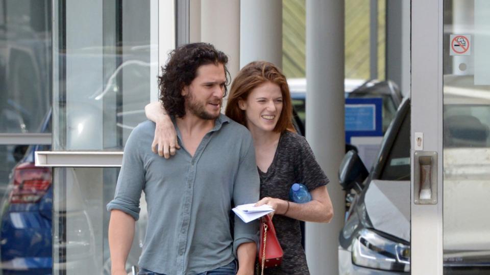 Kit Harington and Rose Leslie definitely have that newlywed glow!