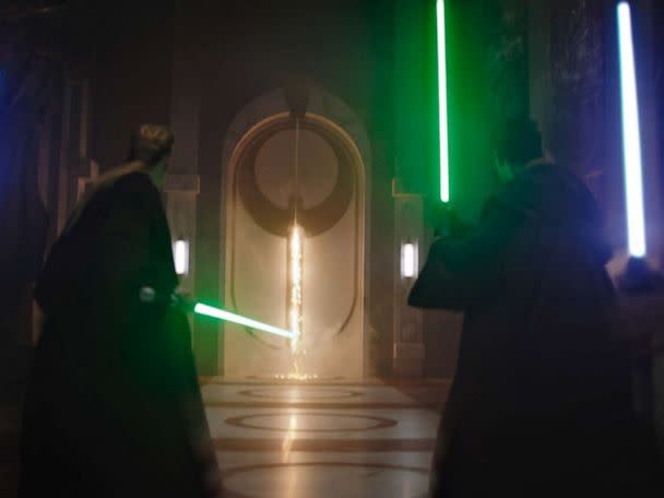 PHOTO: Jedi in a scene from Lucasfilm's 'The Mandalorian' season three on Disney+. (Lucasfilm Ltd./Disney+)