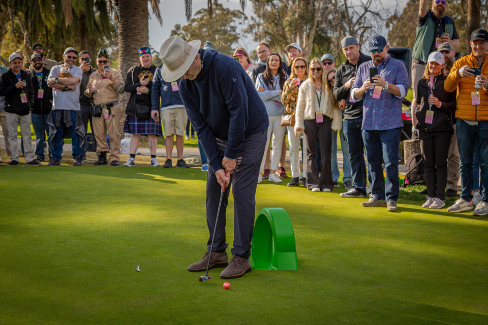 Bill Murray competed against NFT holders at his event. Image: Project Venkman