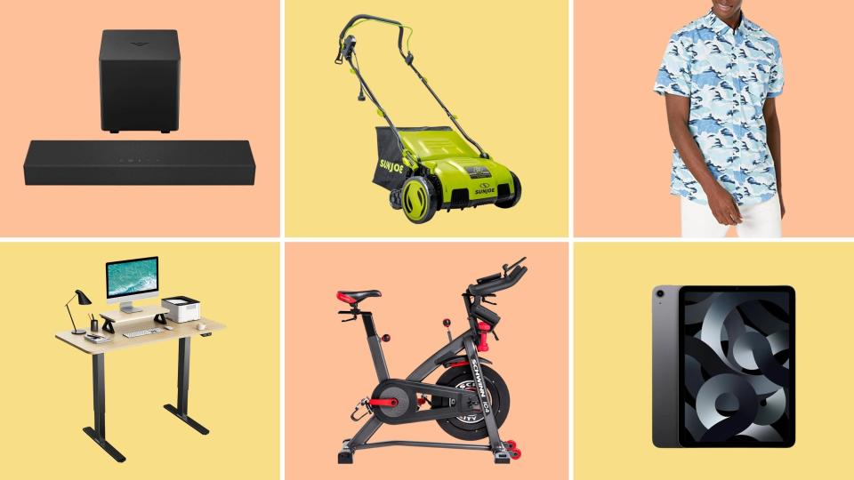 Shop these amazing Amazon deals on outdoor tools, men's clothing and soundbars to make your home even better.