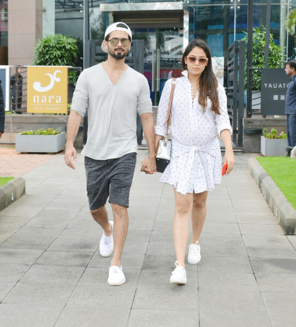 Shahid and Mira are expecting their second child, after Misha. 