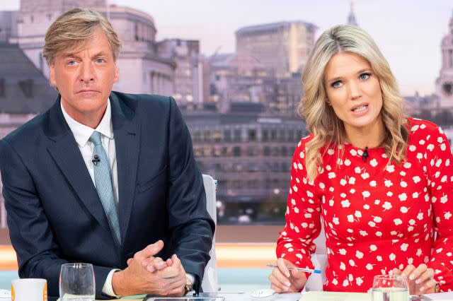 'Pumpkin-like': Richard Madeley sorry for tan on Good Morning Britain