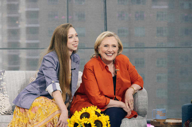 Hillary Clinton y Chelsea Clinton 