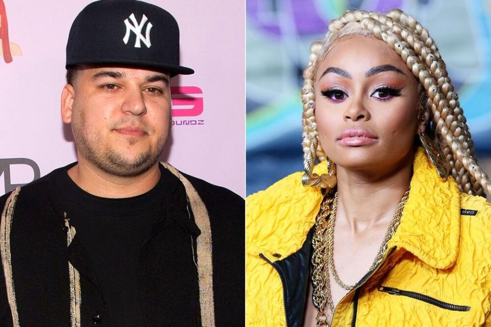 Rob Kardashian, Blac Chyna | Gabriel Olsen/WireImage; Phillip Faraone/WireImage