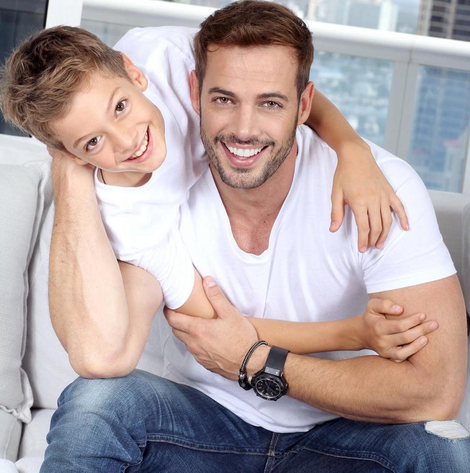 William Levy y su hijo Cristopher, de 11 años/ William Levy/ Instagram