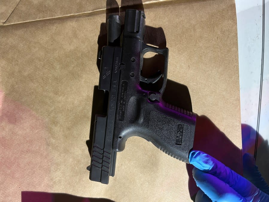 The weapon used by the suspect (Credit: Polk County Sheriff’s Office)