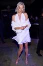 <p>The model brought Marilyn Monroe to life in a silky white dress and red lip for 2017's amfAR & The Naked Heart Foundation Fabulous Fund Fair in NYC. All she needs is a subway grate and some wind to complete the look.</p>