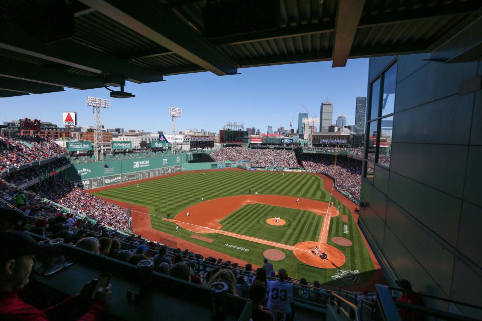 NBC's return to broadcasting baseball will kick off with a game between the White Sox and Red Sox at Boston's Fenway Park.