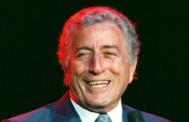 Tony Bennett pictured in 2001