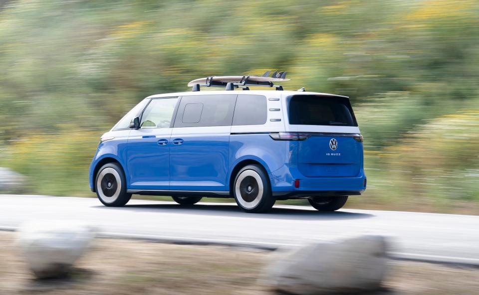 EMBARGO FRIDAY 6/2: The Volkswagen ID.Buzz electric van.