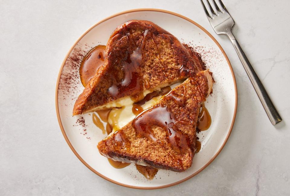 Tiramisu-Stuffed French Toast