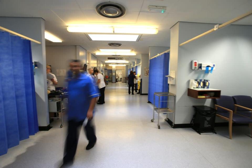 An MSP said it had a 'logjam' in hospitals (Peter Byrne / PA) (PA Wire)