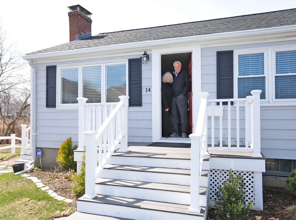 The Santoros chose a house back in their old Beechwood Knoll neighborhood near family and friends, within sight of the home where they lived for 38 years and raised two children.