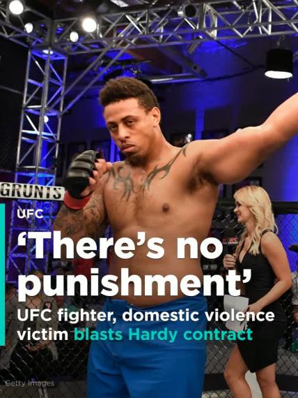 UFC fighter, domestic violence victim blasts Greg Hardy contract