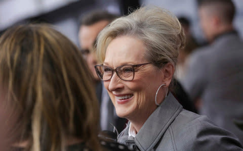 Meryl Streep attends the Washington premiere of her new film The Post last week - Credit: Brent N Clarke/Invision/AP