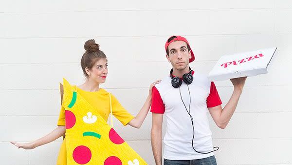 pizza couples halloween costume