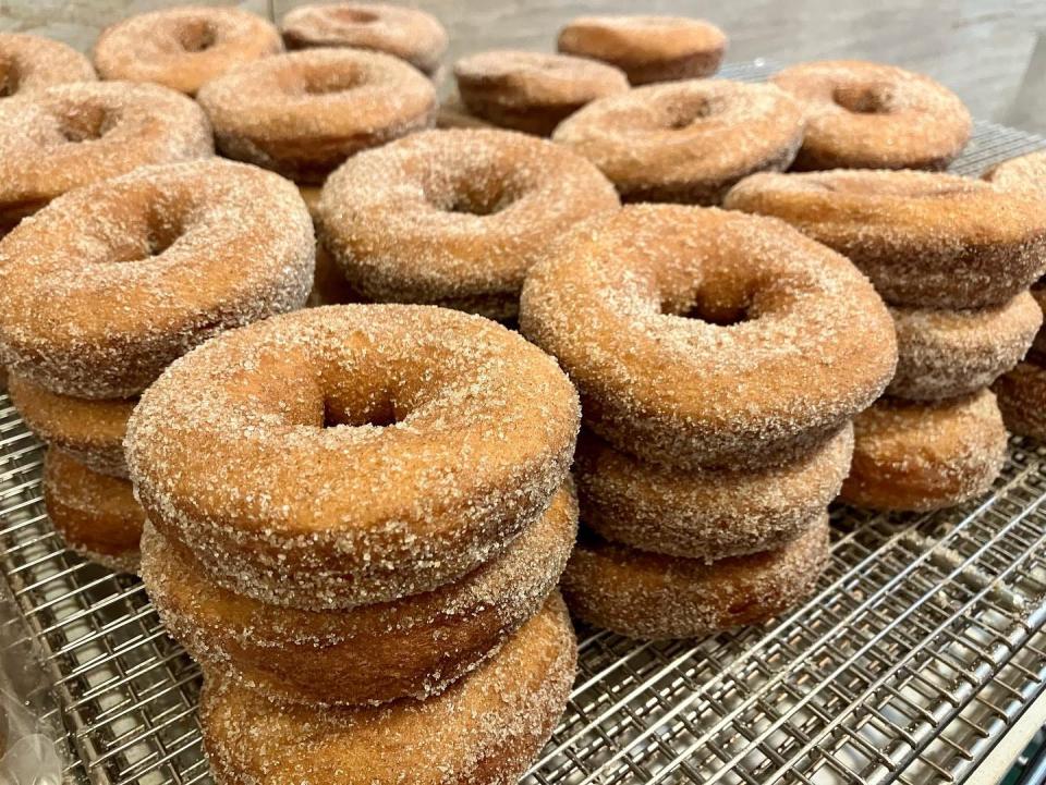 Apple Cider Donuts at Battleview Orchards.