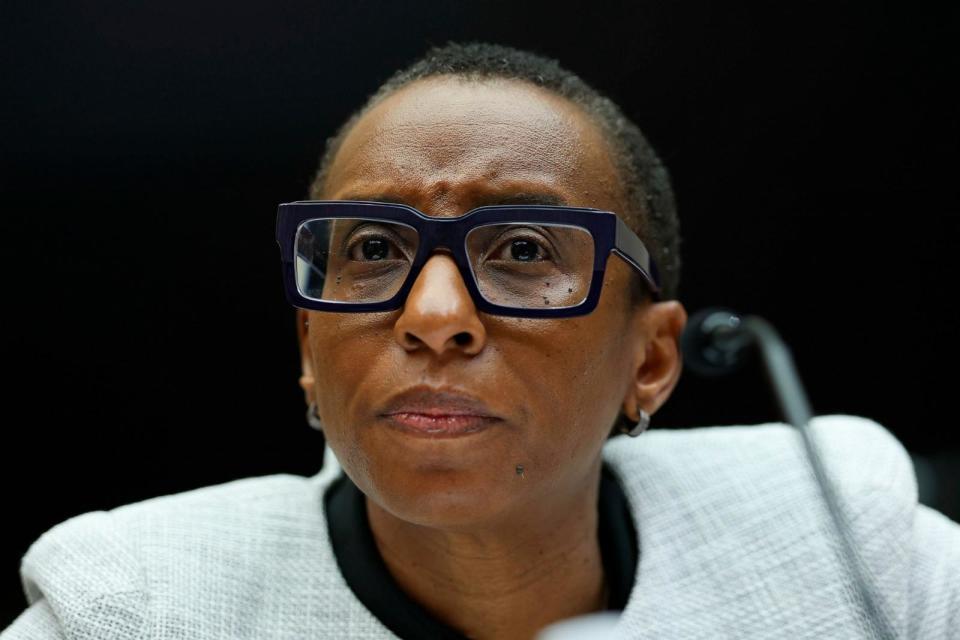 PHOTO: Dr. Claudine Gay, President of Harvard University, testifies before the House Education and Workforce Committee at the Rayburn House Office Building, Dec. 5, 2023, in Washington. (Kevin Dietsch/Getty Images, FILE)