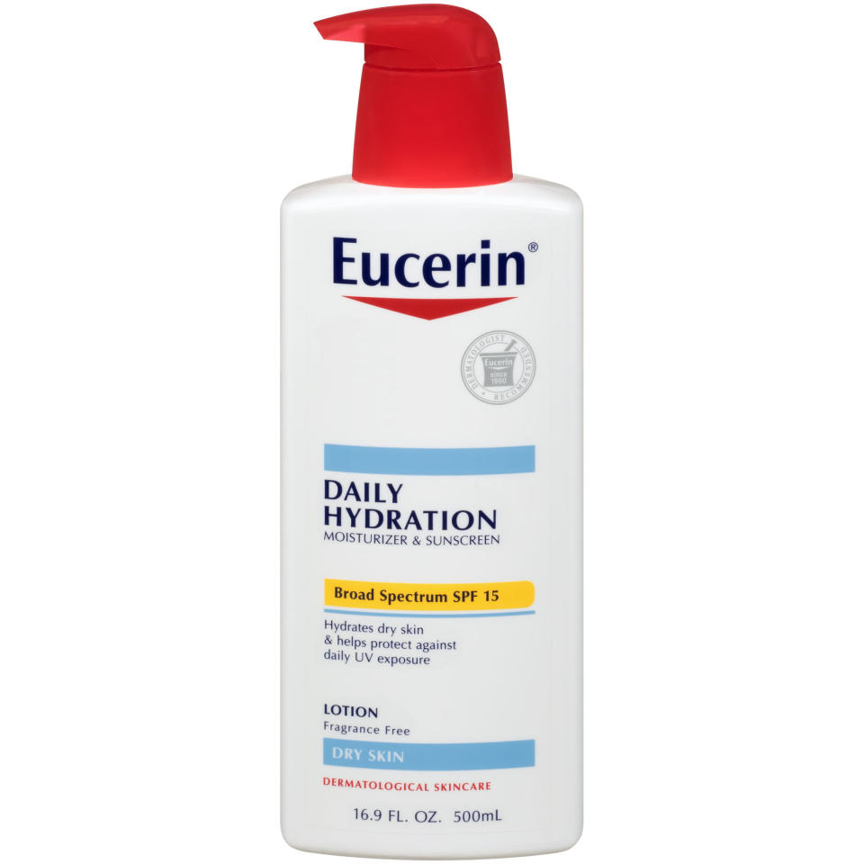 Eucerin Daily Hydration Broad Spectrum SPF 15 Body Lotion (Pack of 3)