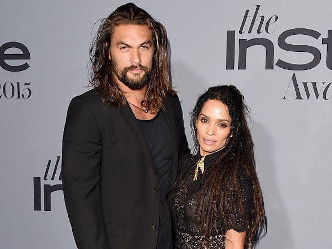 Jason Momoa and Lisa Bonet