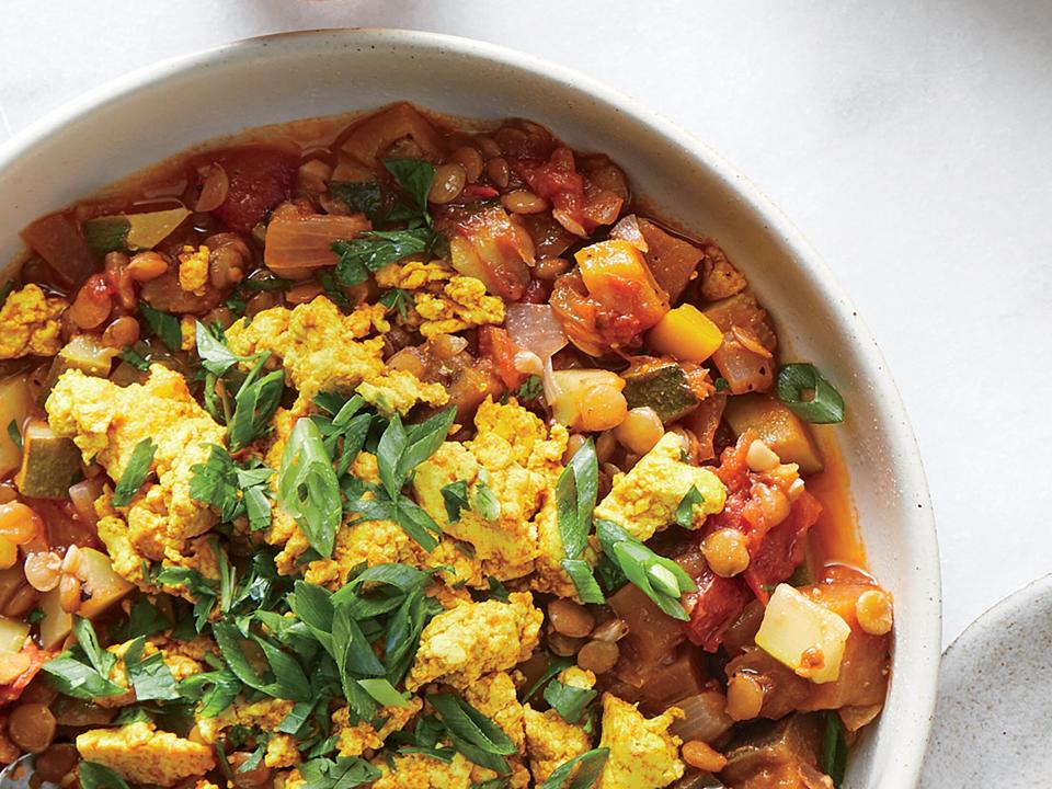 Veggie Bowl with Tofu Scramble